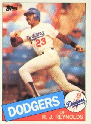 1985 Topps Baseball Cards      369     R.J. Reynolds